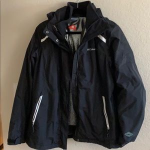 Columbia Omniheat interchange jacket size XL EUC